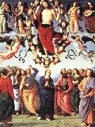 The Ascension of Christ af PERUGINO, Pietro